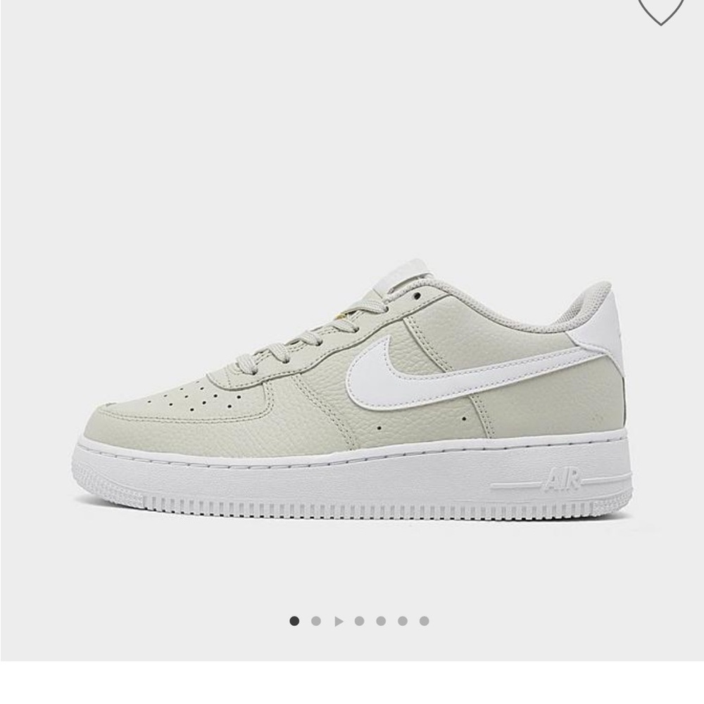 Nike Air Force 1, bone, size 7 youth (8.5 women’s)